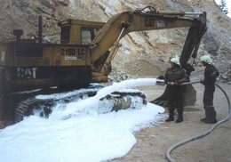 2002 Übung im Steinbruch
