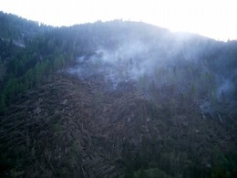 2003 Waldbrand in Bretstein