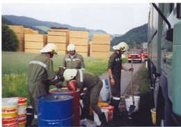 2003 LKW Unfall in Kathal