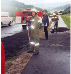2003 LKW Unfall in Kathal