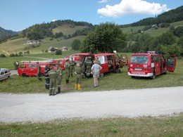2003 Waldbrand in St. Oswald