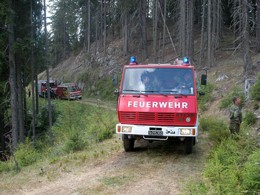 2003 Waldbrand in St. Oswald
