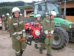2003 Übung beim Liebminger