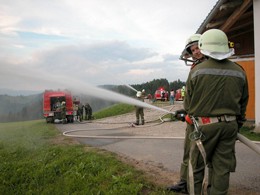 2003 Übung beim Liebminger