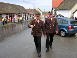 2003 Besuch der ungarischen Feuerwehr in Villany
