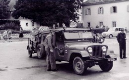 1964 Bezirksübung in Weißkirchen
