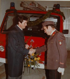 1981 Fahrzeugweihe