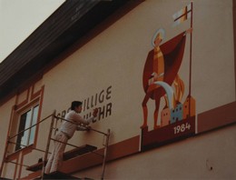 Bau neues Rüsthaus 1984