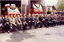 1984 Rüsthaus und Fahrzeugübergabe