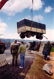 1991 Verkehrsunfall mit einem LKW