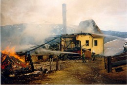 1993 Brand bein Stoana in Obdach