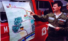 1995 Großübung  beim Stoana