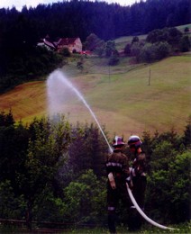 1995 Großübung  beim Stoana