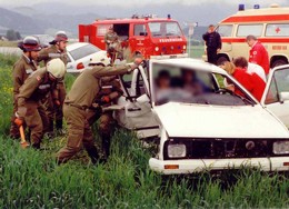 1995 Verkehrsunfall in Baierdorf