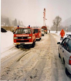 1996 Verkehrsunfall mit einem LKW