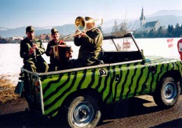 1997 Faschingsumzug in Weißkirchen