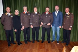 Beförderung zum Oberfeuerwehrmann Stefan Leitner