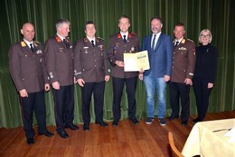 Beförderung zum Hauptfeuerwehrmann Peter Konrad